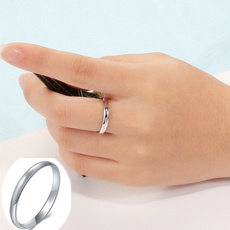 Couple Rings, Steel, wedding ring, Simple