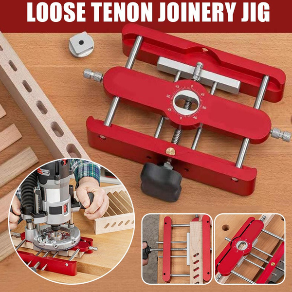 Precision Mortising Jig and Loose Tenon Joinery Jig 2 in 1 Punch