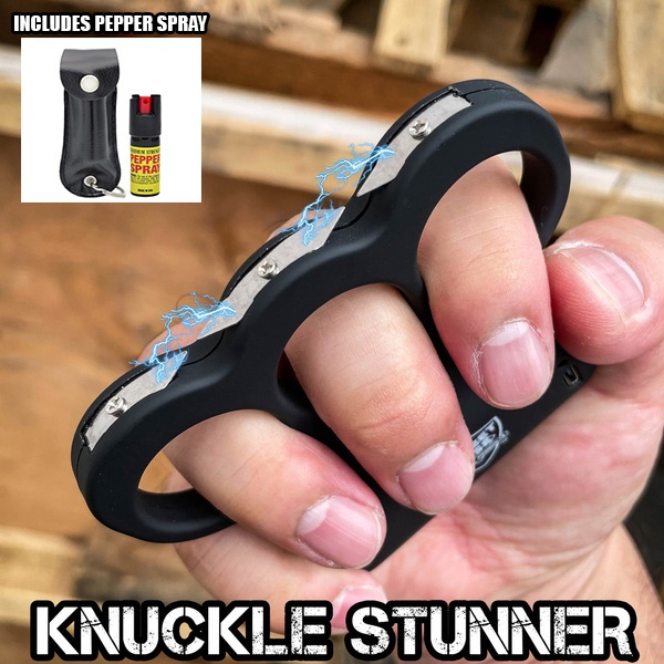 brass knuckle taser