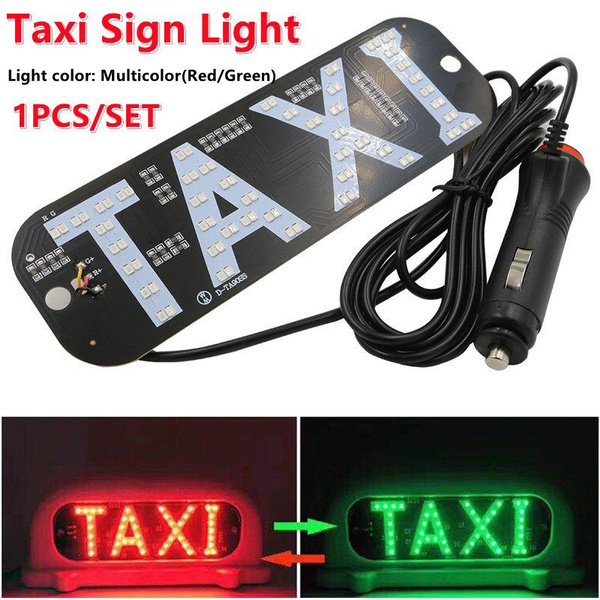USB Rechargeable Delivery Sign Light Sign For Car Roof With - View #7