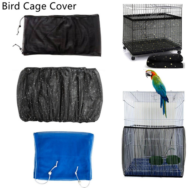 Universal Bird Cage Cover 360 Degrees Covering Bird Cage Mesh Net