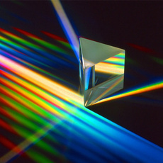 rainbow, Triangles, Colorful, opticaltripleprism