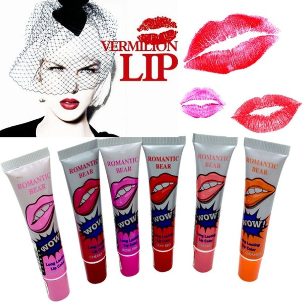 Sexy Lip Gloss Long Lasting Waterproof Lipstick Lip Red Lip Stain Diy Lipstick Long Lasting