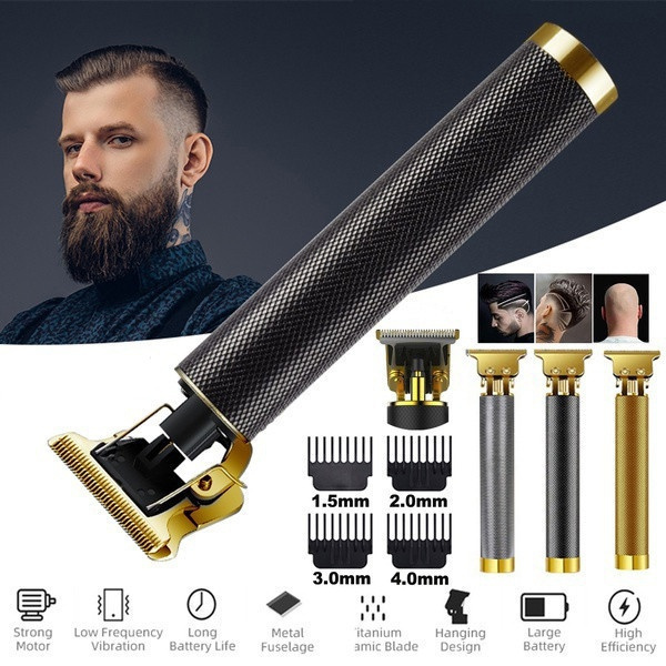 Hair Clippers for Men, USB rechargeable Trimmer barber Hair Clipper Machine cutting Baldheaded Beard Trimmer Hair Men haircut Clipper Styling tool (Co