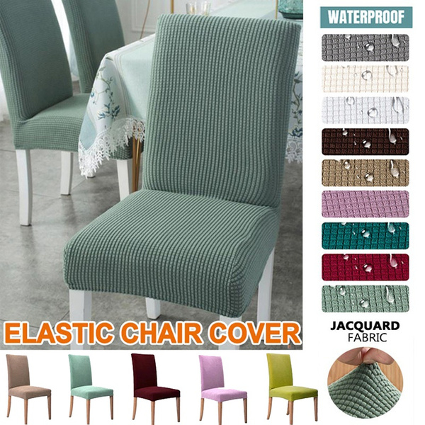 Fabric Chair Cover for Dining Room Chairs Covers High Back Living Room