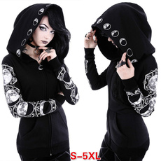 Goth, Plus Size, Cosplay, Sleeve