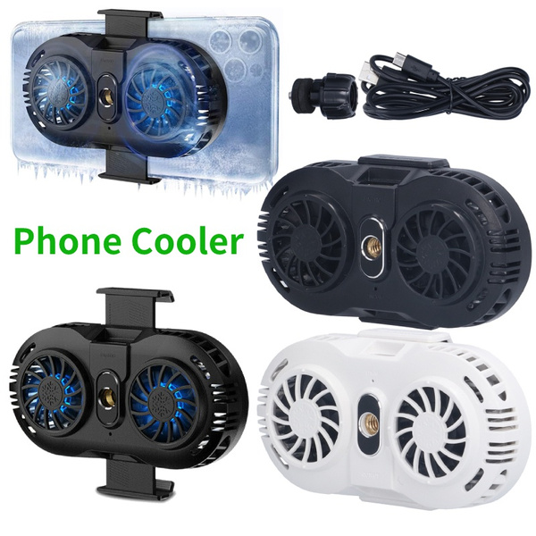 Mobile Phone Cooler Dual Fan Semiconductor Radiator Cooling Fan Game
