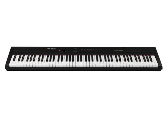 Artesia Performer 88-Key Digital Piano with Sustain Pedal, Power