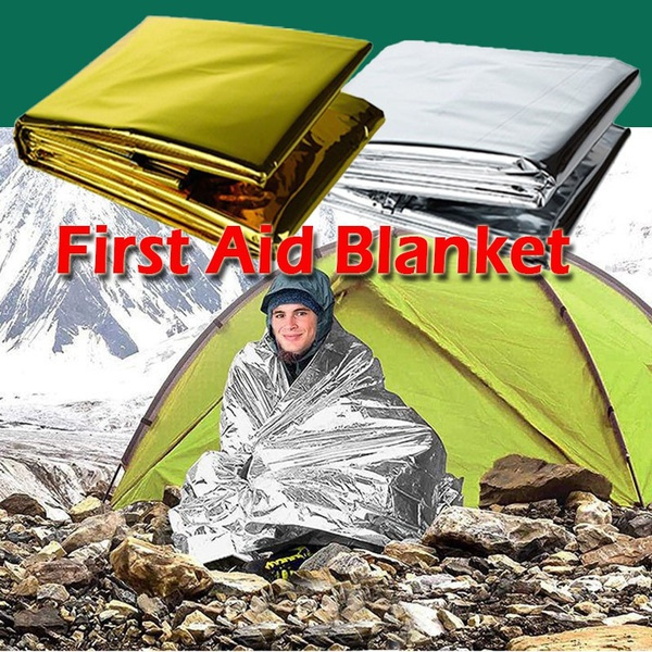 Outdoor Hiking Kits Camping Waterproof Emergency Mylar Survival Rescue