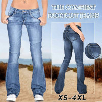 Women Retro Denim Bib Overalls Jeans Jumpsuits and Rompers Ladies
