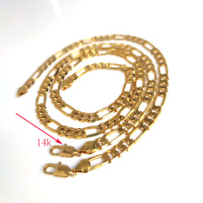 goldplated, Chain Necklace, Jewelry, gold