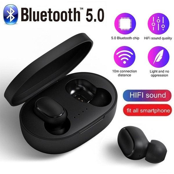 TWS Bluetooth 5.0 Headphones Wireless Earphone In-Ear Video Stereo Sports Fone Bluetooth Headset Wireless Earbuds for All Smartphones Huawei iPhone | Wish