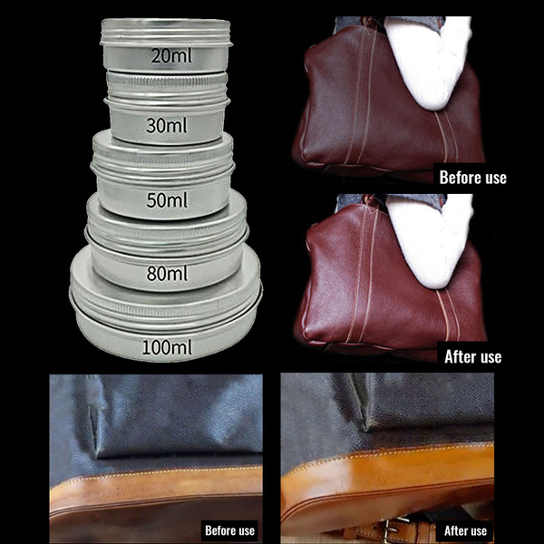 Leather Crafts Conditioner Oil Balm Maintenance Cream for Shoes Boots