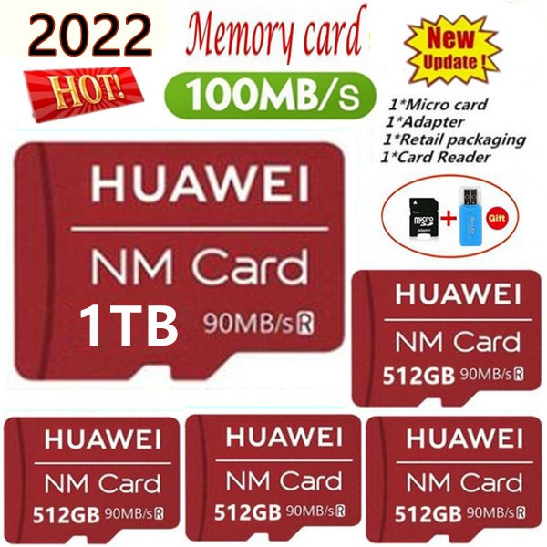 2022 new high speed 1TB 512GB 256GB 128GB 64GB 16GB 128MB USB card Micro SD  Micro SDHC Micro SD SDHC card 10 UHS-1 TF memory card + card reader