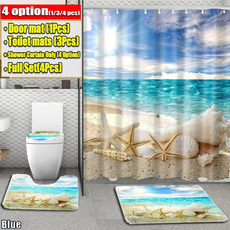 Decor, Cover, Waterproof, Shower Curtains