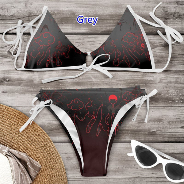 Anime Sexy Bikini Set Print Swimsuit Female Swimwear Women Summer Bathing Suit Wish 