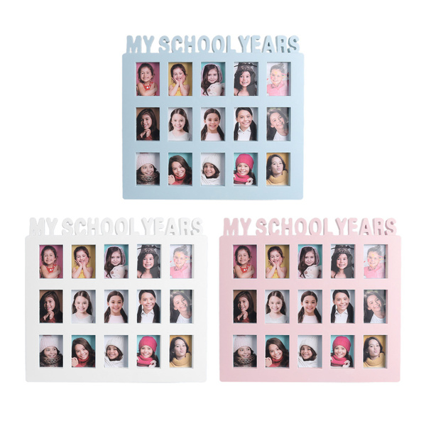 School Years Photo Moment Student Keepsake Frame Children Campus 15 ...