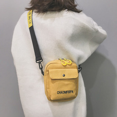 Mini, Shoulder Bags, Canvas, Tote Bag