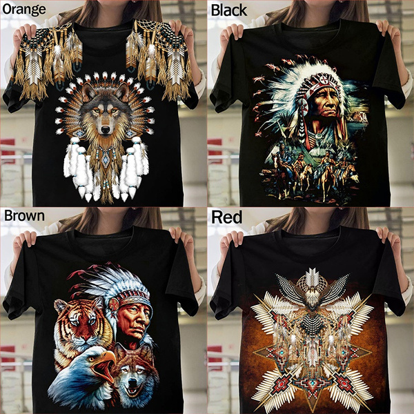 native american graphic tees