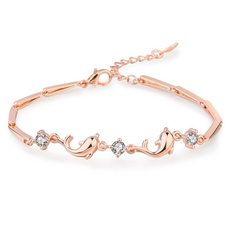 Charm Bracelet, DIAMOND, gold bracelet, Gifts