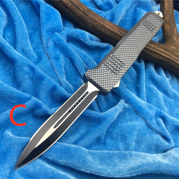 HOT SALE OUTDOORS OTF Tactical Gear Spring Assist Knife Finger Actuator