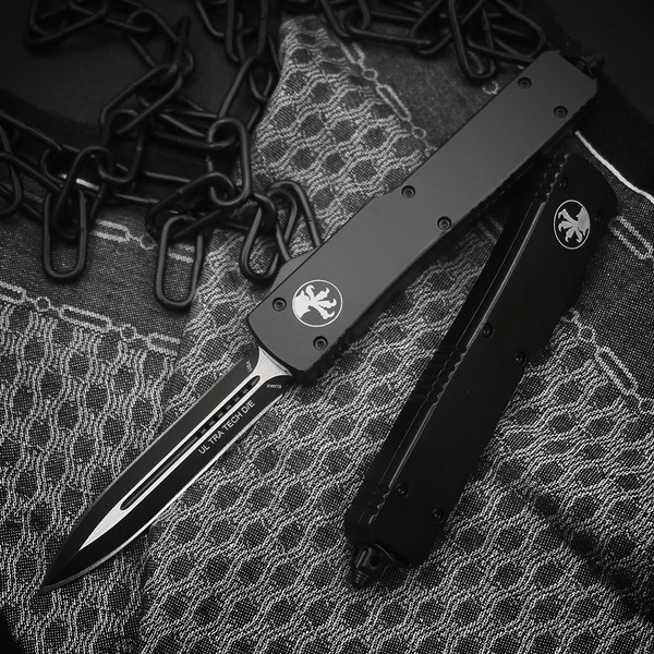 New Microtech UT70 Switch Knife OTF Safety Cutting Knife Aviation ...