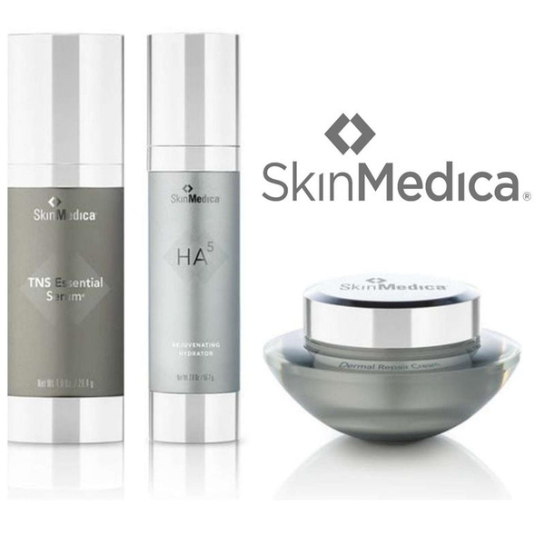 Skinmedica Ha5 Dermal Repair Cream 1.7oz Tns Essential Serum 1.0 Oz 