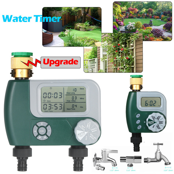 Programmable Digital Hose Faucet Timer Outdoor Battery Operated ...