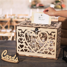 Box, diycardbox, rusticweddingdecoration, giftcardbox