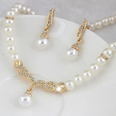 pearl jewelry, Bridal, Jewelry, Pearl Earrings