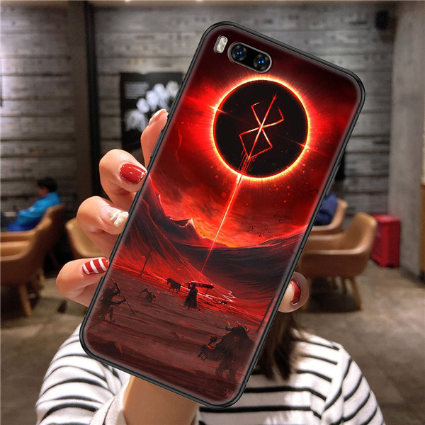 Anime Berserk Guts Tempered Glass Phone Case Cover For iPhone 13 12 Mini 11  Pro XR XS Max 7 8 Plus SE 2020 X 6 6S for Samsung galaxy A51 A71 A21s
