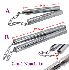 Steel, nunchaku, 2in1nunchaku, Stainless Steel