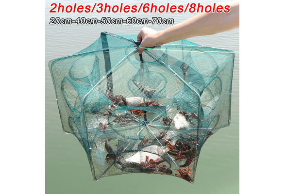Mesh for Fishing Net/Tackle/Cage Folding Smelt Traps Nets