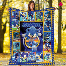 sonic, for, Gifts, Blanket