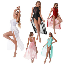 Halter, Dress, Rhinestone, Women's Fashion