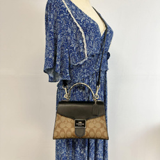 Canvas, Coach, black, Satchel