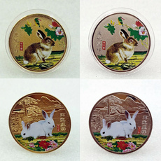 collectiblecoin, rabbit, souvenircoin, replica
