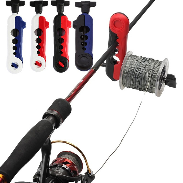 Fishing Line Spooler Adjustable for Various Sizes Fishing Rod Bobbin Reel  Winder Board Spool Line Wrapper