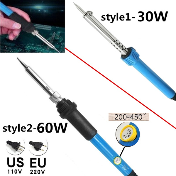 30/60W Tin Soldering Iron Digital Soldering Irons Kit Set Electric