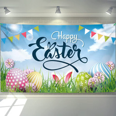Blues, easterdecoration, partybanner, Home