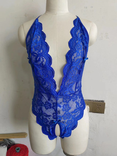 Deep V-Neck, Underwear, Fashion, Lace