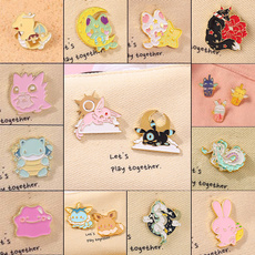cute, animalbadge, brooches, Jewelry