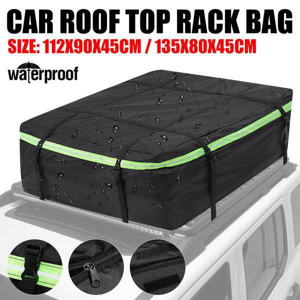 112x90x45cm/135x80x45cm Large Waterproof Car Cargo Roof Bag Rooftop