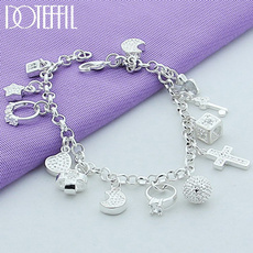 Sterling, Heart, Silver Jewelry, Fashion