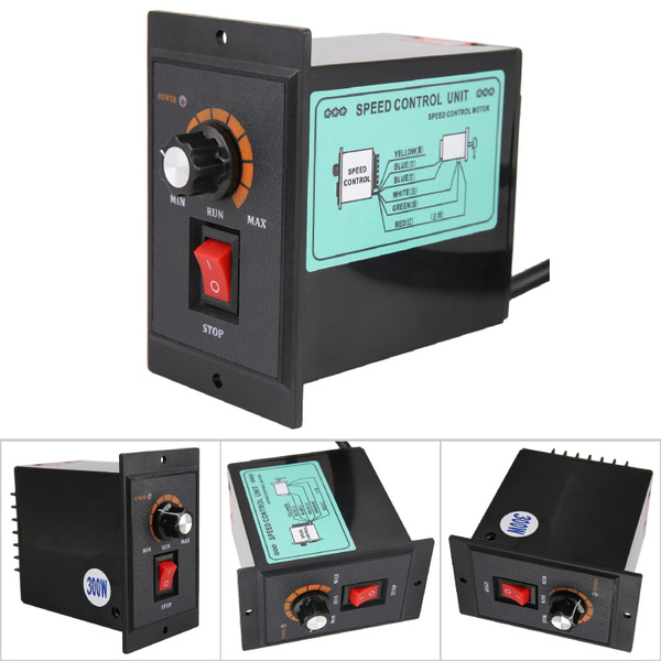 AC Motor Speed Controller, Single Phase AC 220V 50/60Hz AC Motor ...