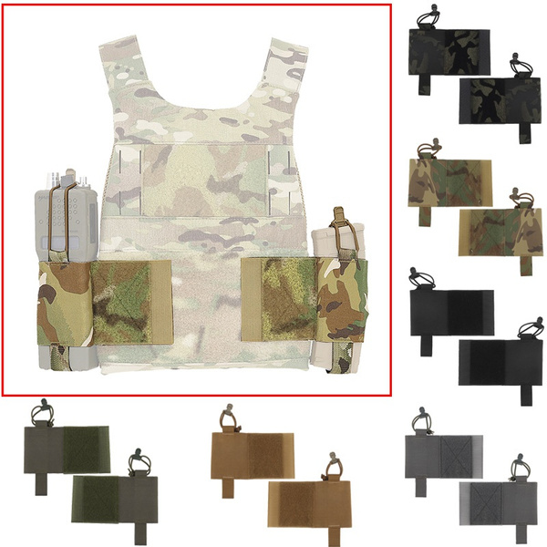Tactical 1 Pair Expander Wings Magazine Radios Pouch Chest Rig Vest