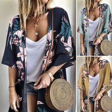 Summer, kimonosforwomen, Fashion, Floral print