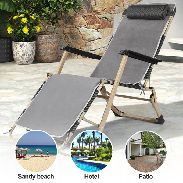 Outdoor Foldable Lounger Recliner Luxury Camp Chair Camping Chairs Wish