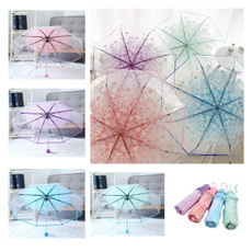 transparentumbrella, rainumbrella, foldingumbrella, Mushroom