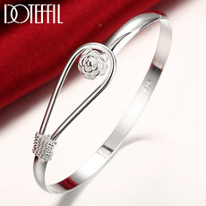 925bangle, Sterling, Silver Jewelry, Fashion